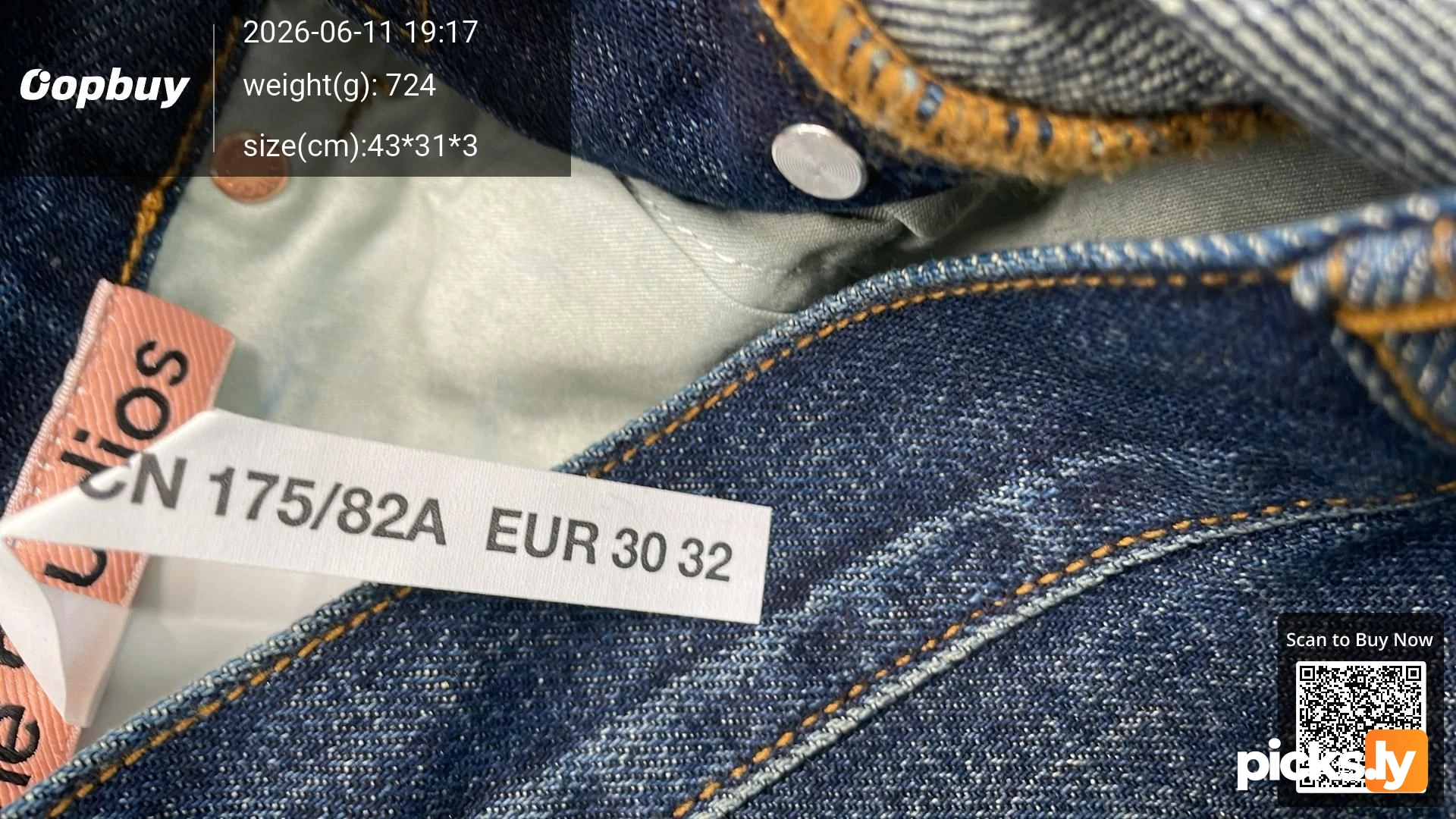 MVT Acne Studios Jeans – QC photo 3