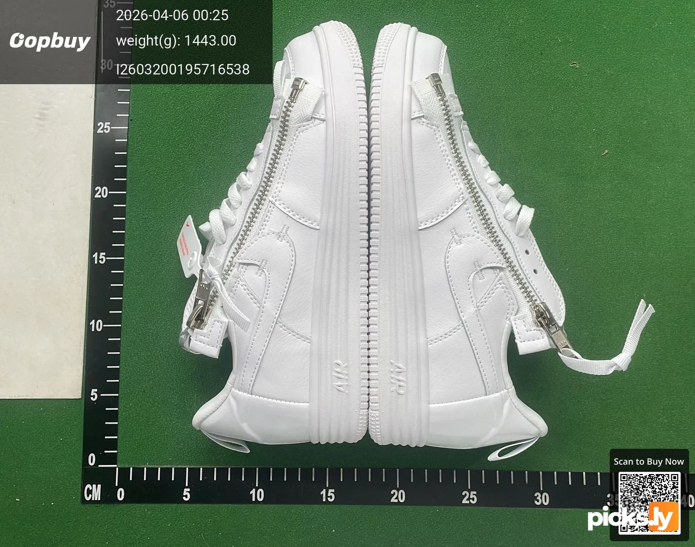 Nike Air Force 1 Acronym Lunar