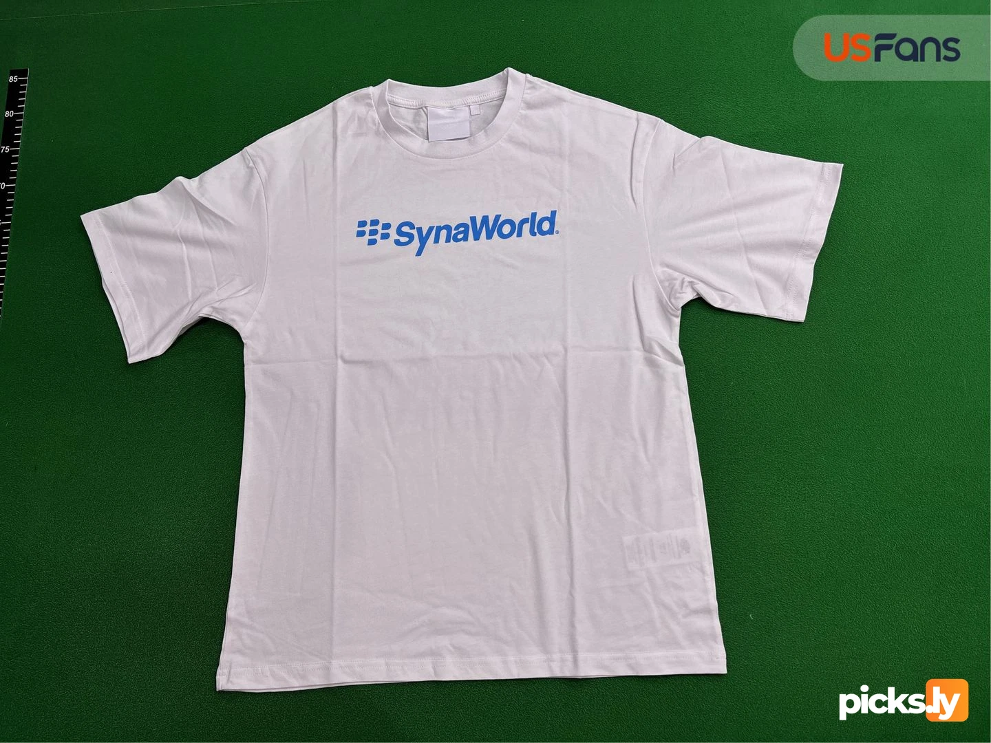 cny SYNA CRACKBERRY PRINTED TEE - WHITE/BLUE SY-172
