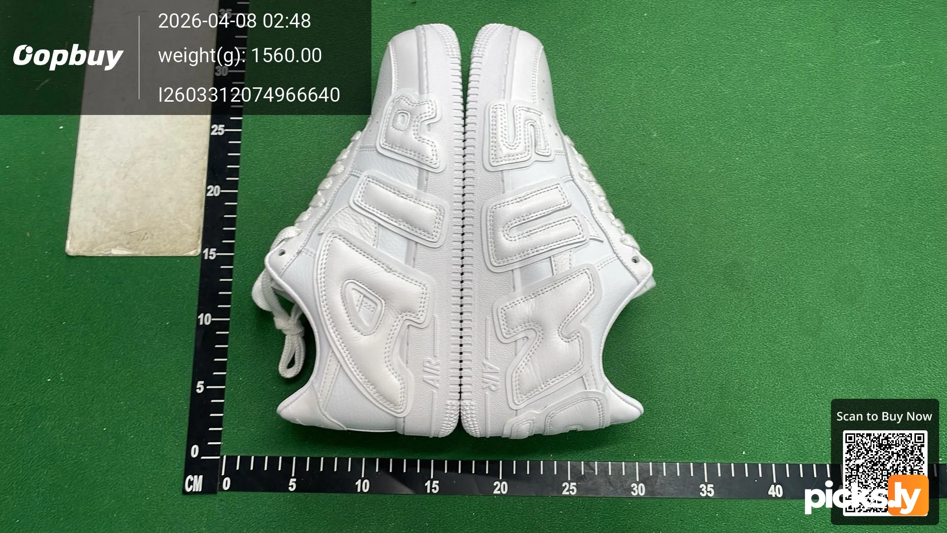 Nike Air Force 1 CPFM WWT Batch