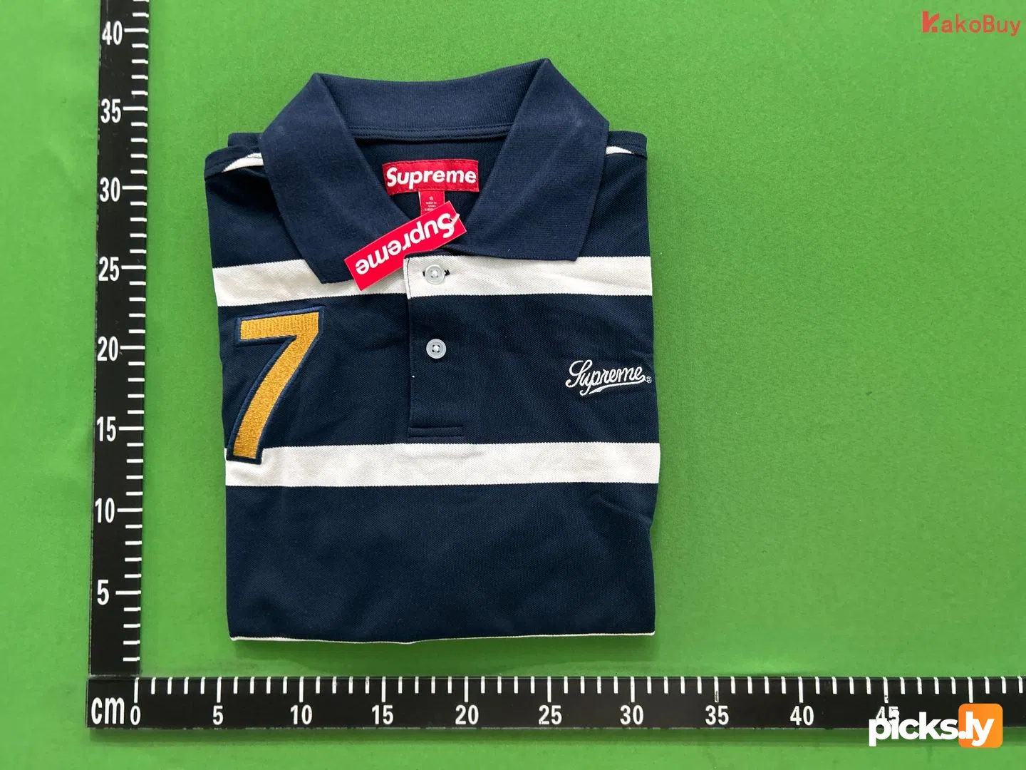 Supreme 7 polo shirt