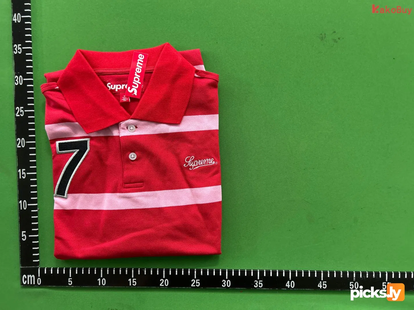 Supreme 7 polo shirt