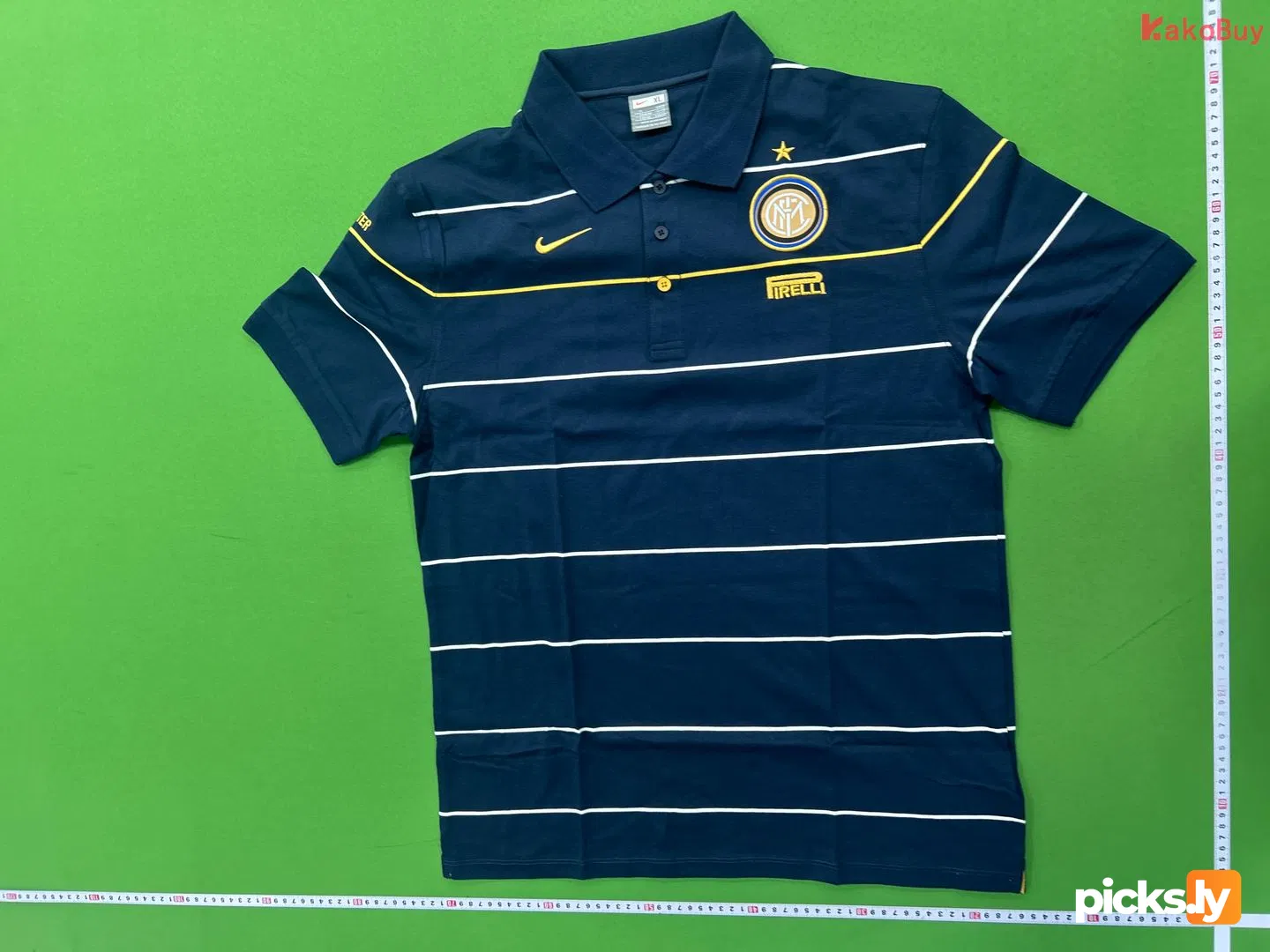 NK vintage milan polo shirt