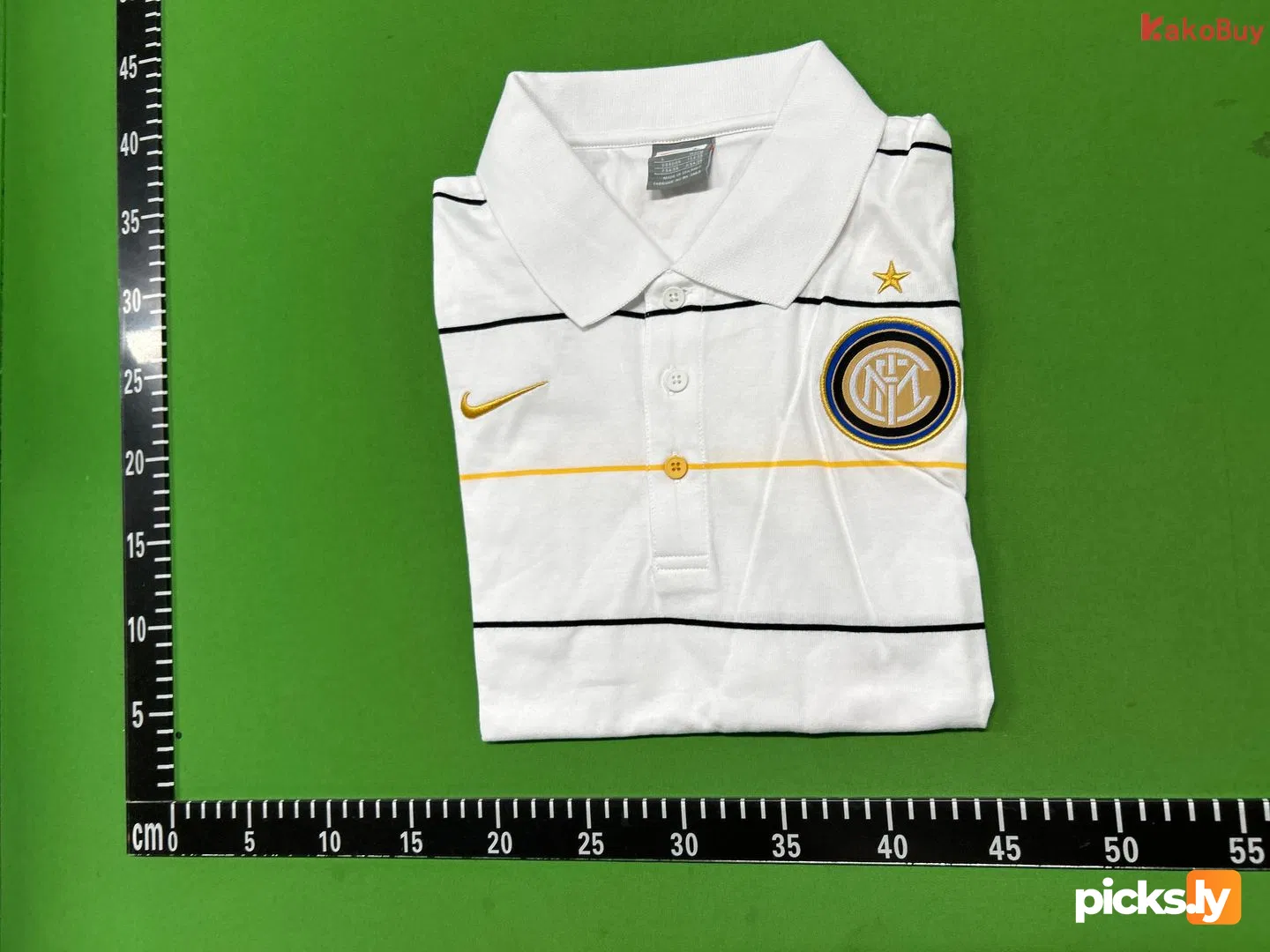 NK vintage milan polo shirt
