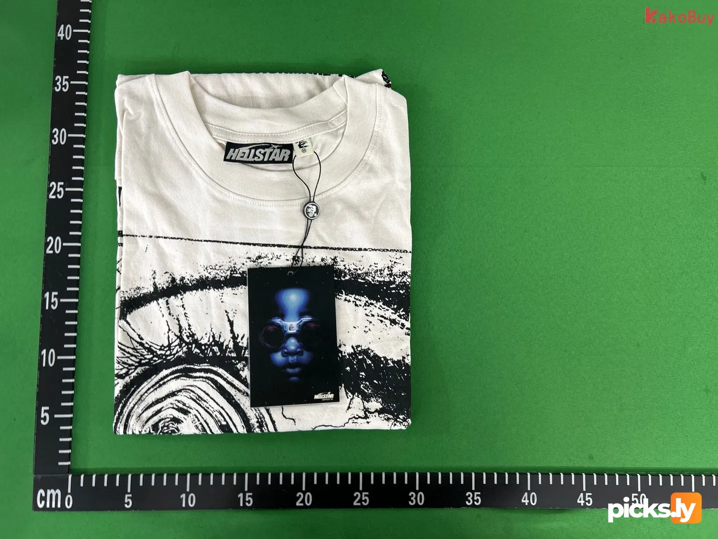 NFC 65 Hellstar Eyeball T-Shirt White