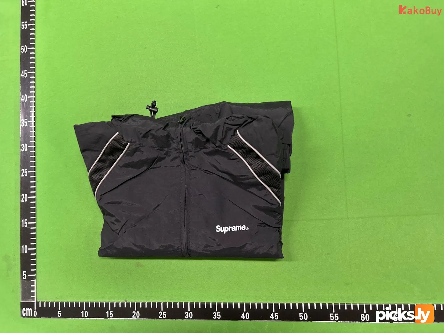 Sup AOI BLACK TRACK JACKET
