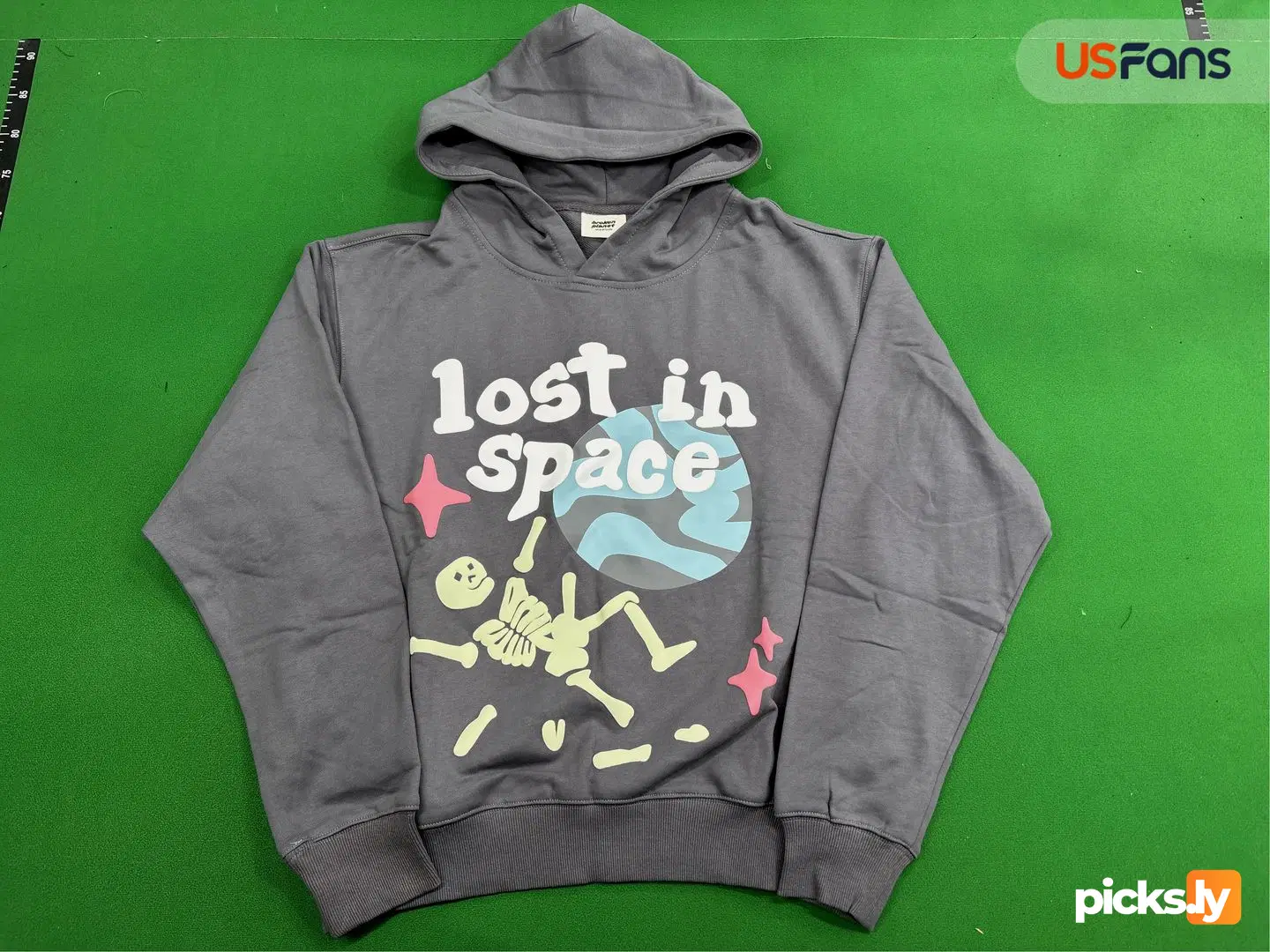 129 Broken Planet 'Lost in space' Hoodie