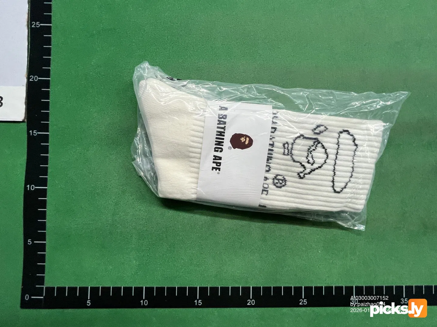 BAPE 2024 new towel trick socks