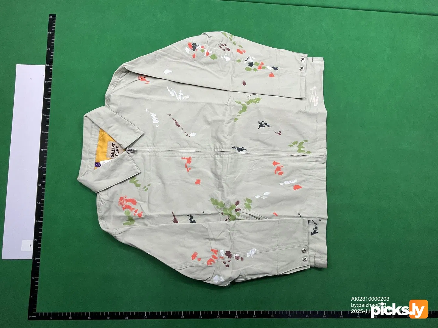 GALLERY DEPT PAINTED MONTECITO JACKET : S M L XL G891