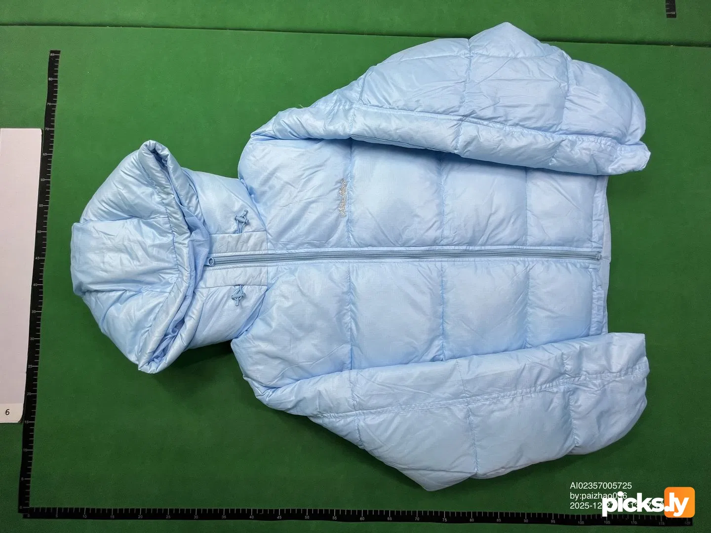 415¥ (BPM Puff Jacket | Light Blue)