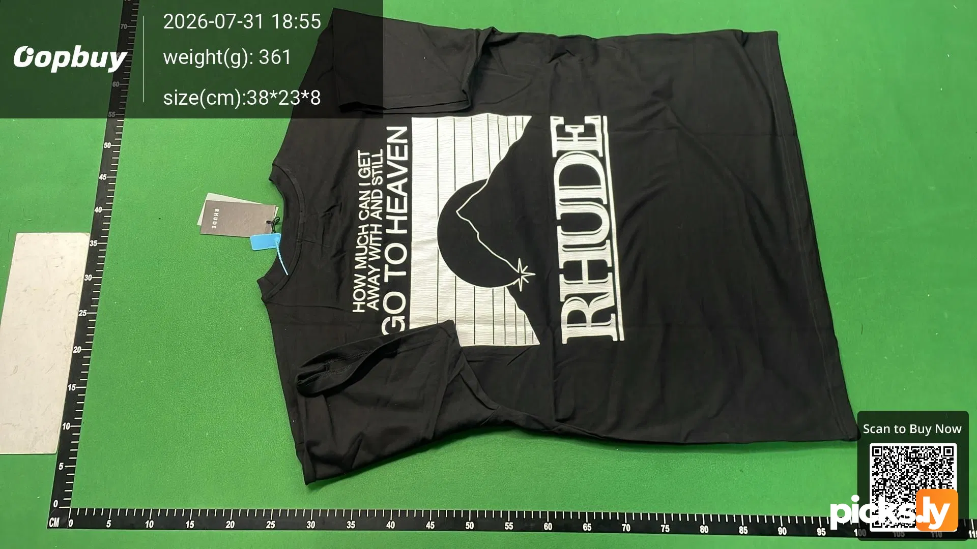 RHUD logo T S-XL H8188#