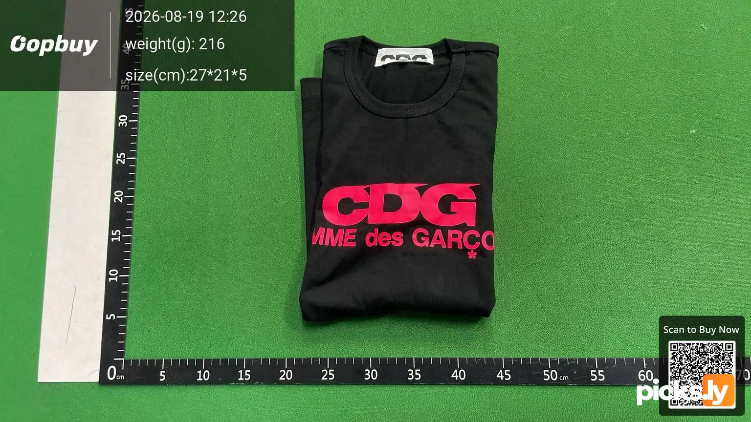 CDG tees