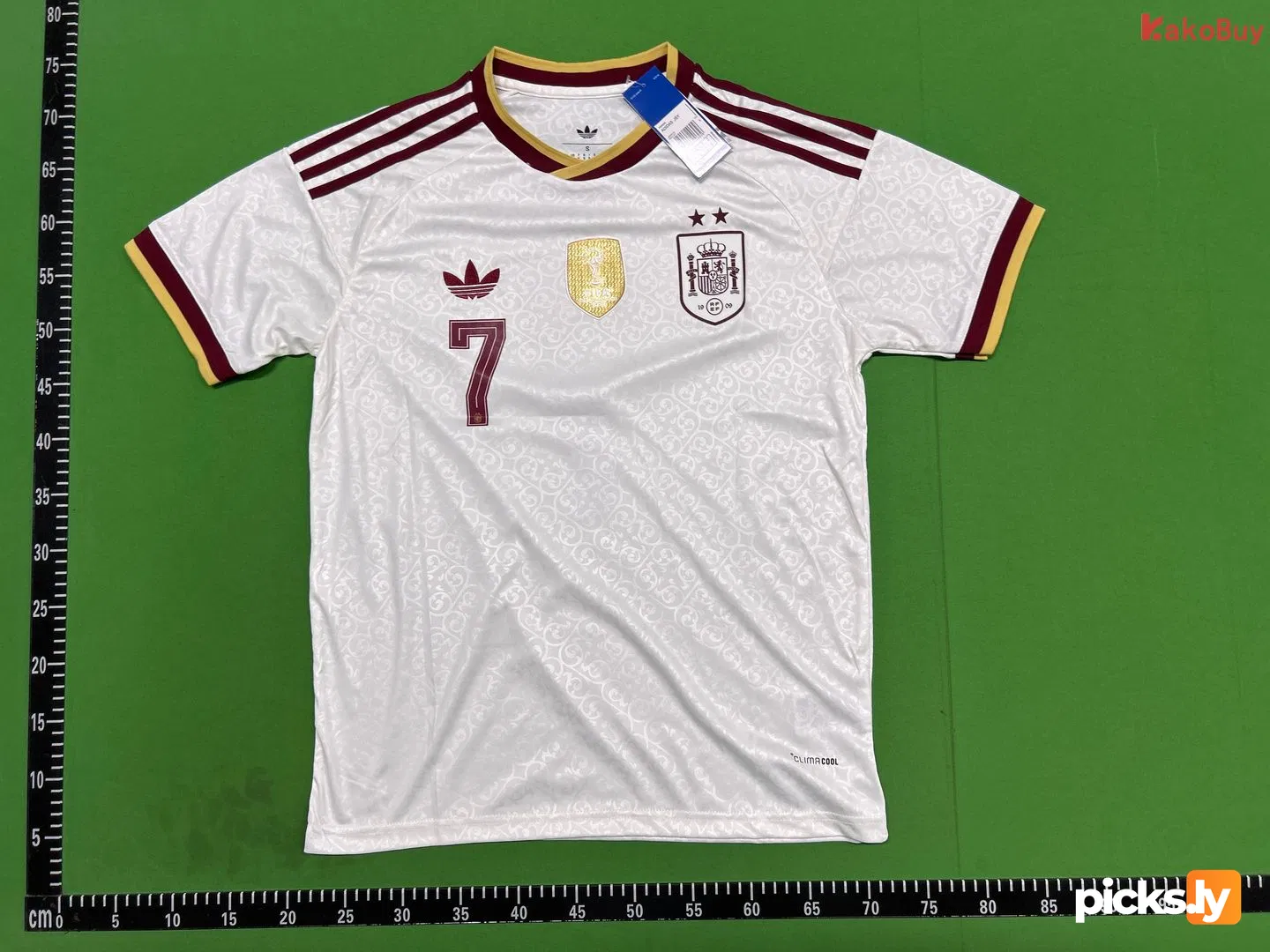 Spain 2026 Away Jersey Fan Version
