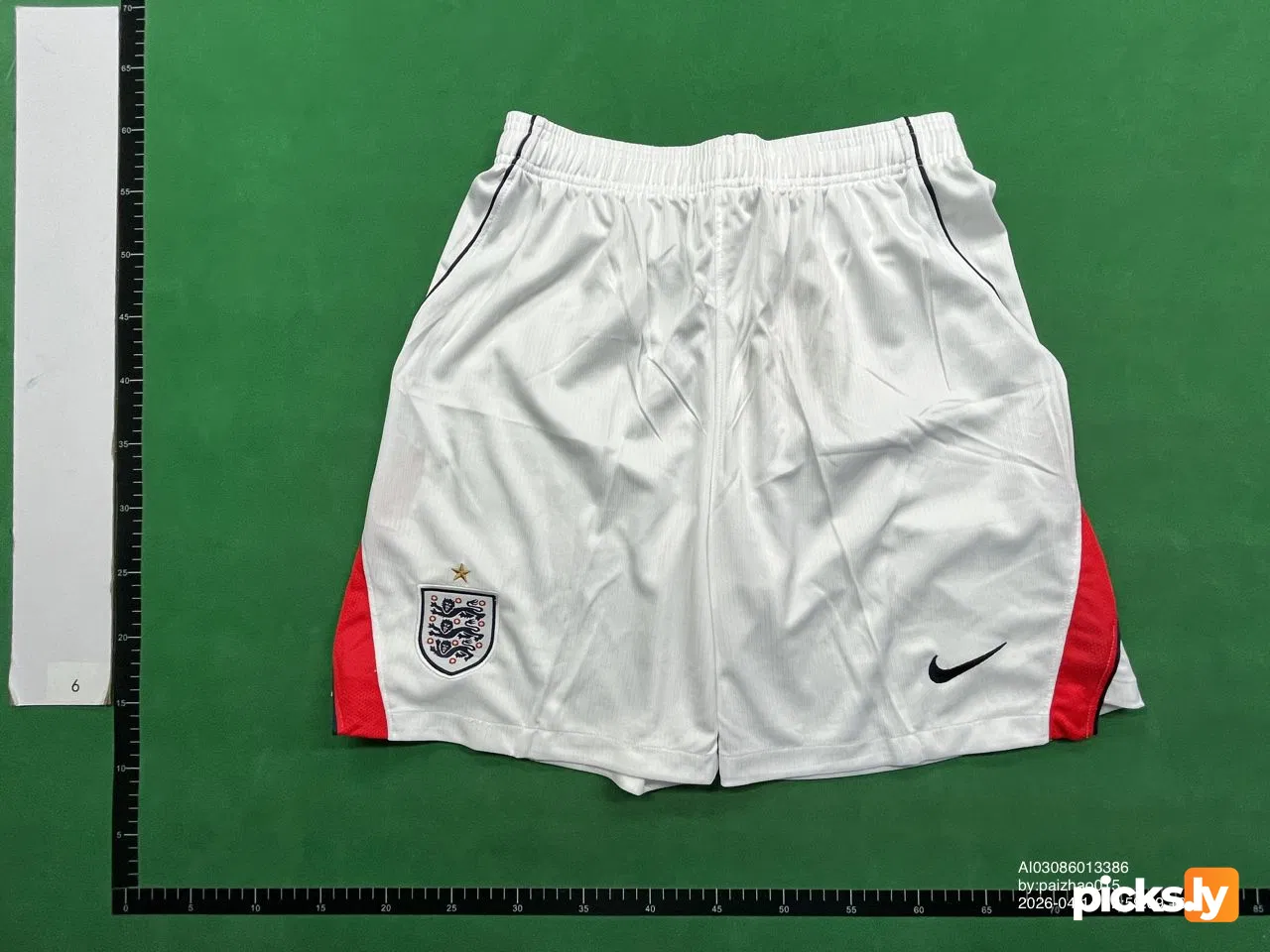 2026 FIFA World Cup England home shorts