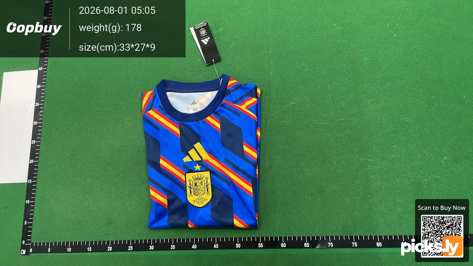 2026 FIFA World Cup Spain Training shirt Fan version