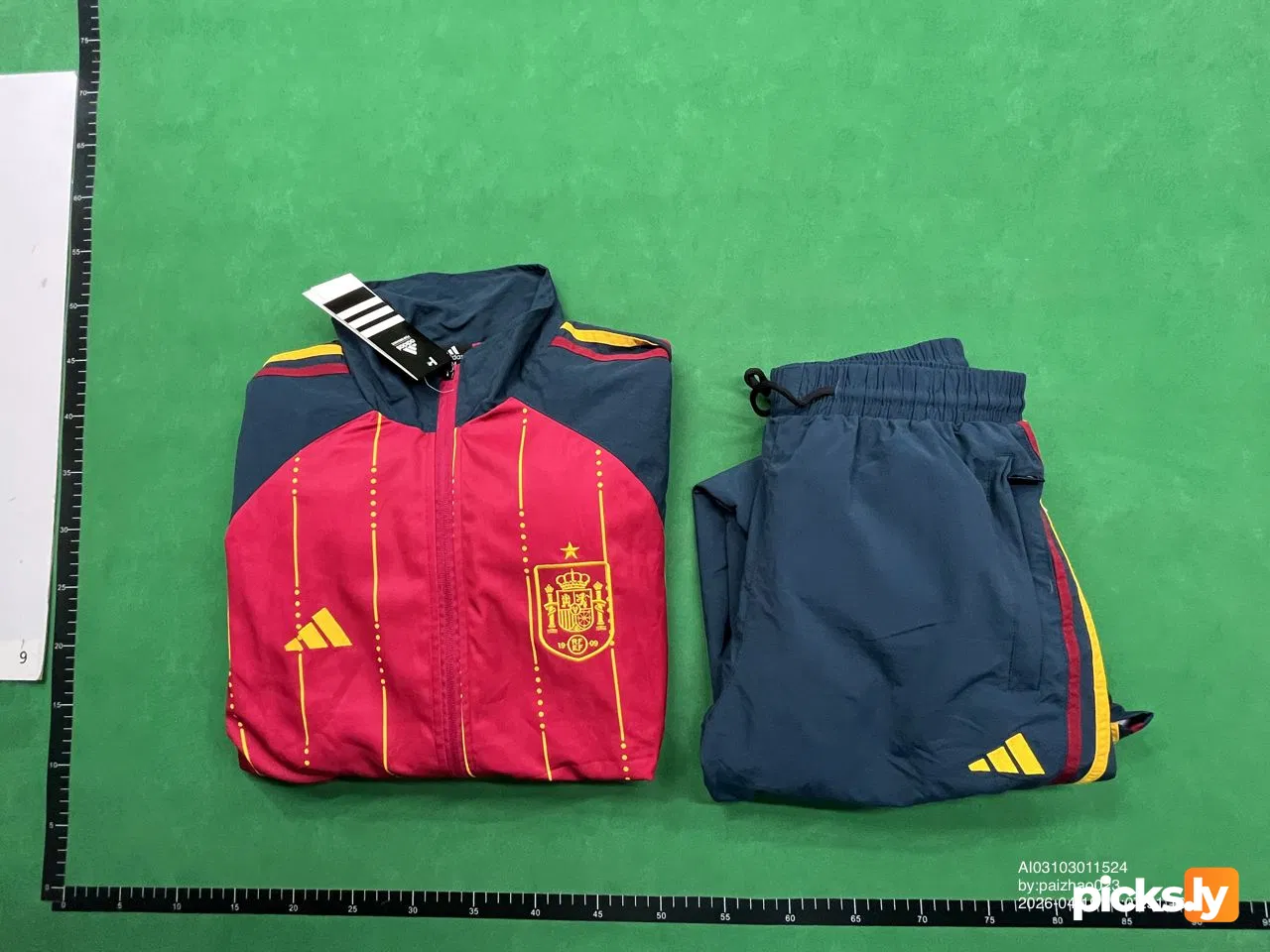 2026 FIFA World Cup Spain Windbreaker set