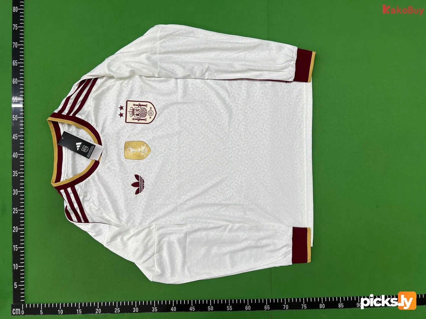 2026 FIFA World Cup Spain away Long sleeve Fan version