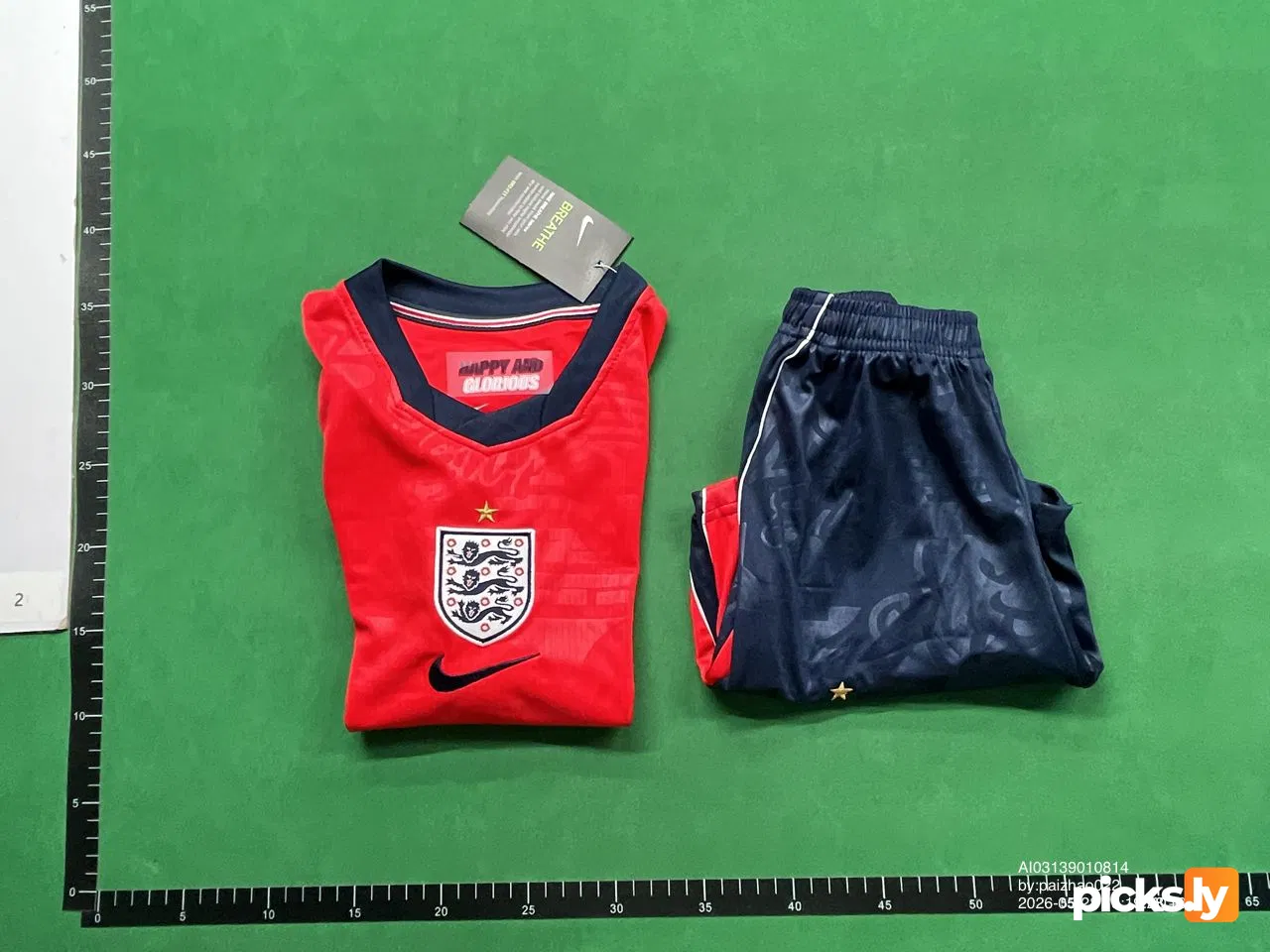 2026 FIFA World Cup England away Kids kit