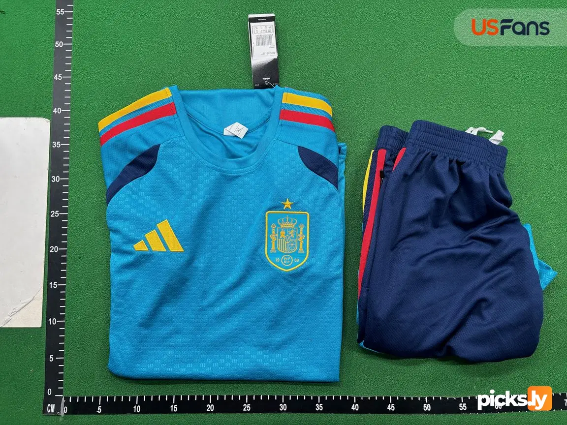 2026 FIFA World Cup Spain Training clothes suit Short sleeve Fan version
