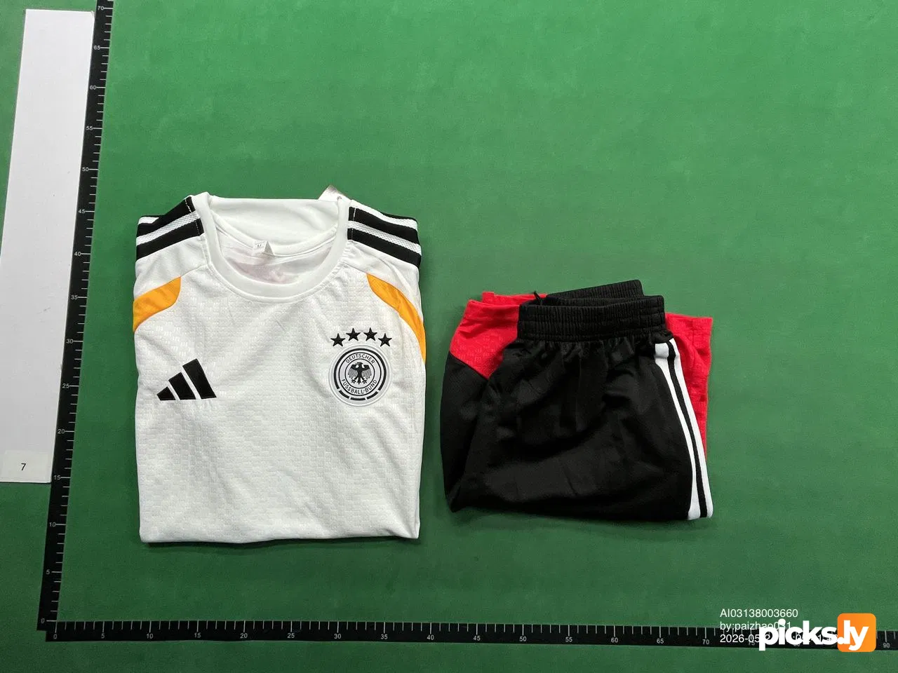 2026 FIFA World Cup Germany Training clothes suit Short sleeve Fan version