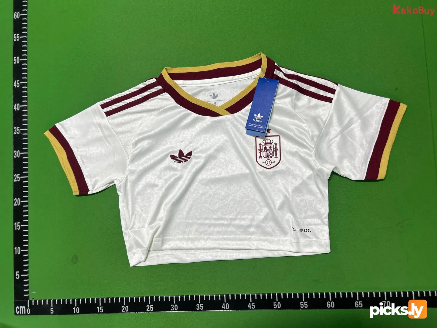 2026 FIFA World Cup Spain away Cropped Jersey