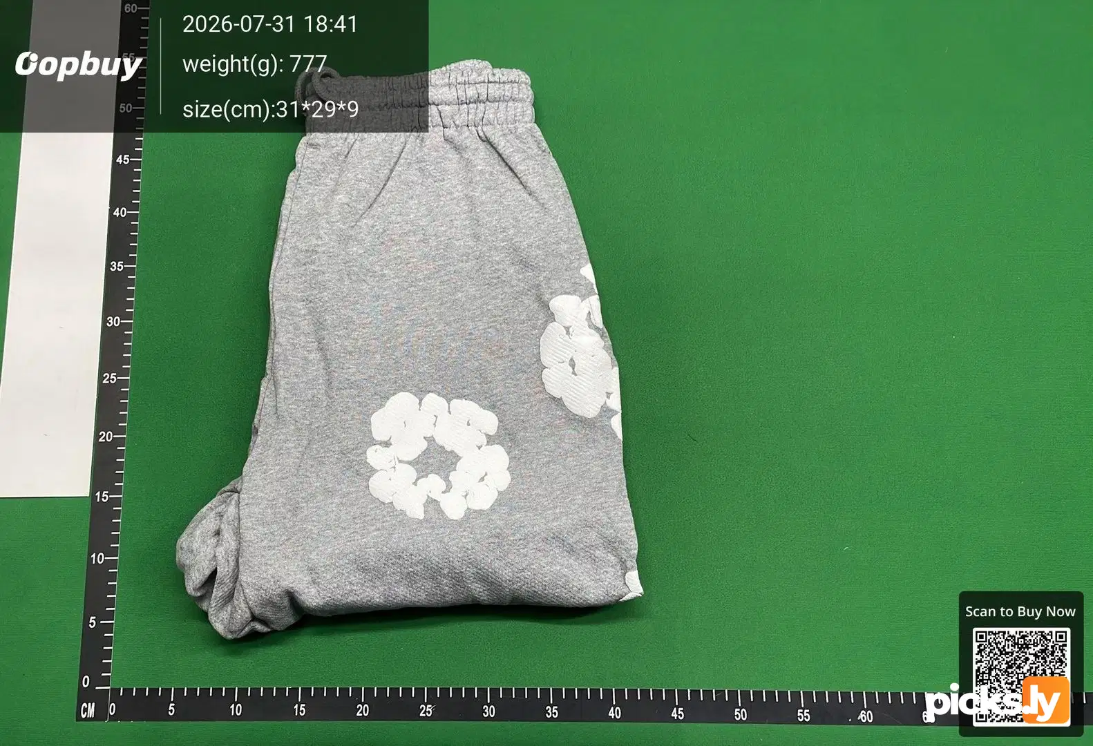 TOP Stock X cactus denim tears wreath sweatpants460 100% S-XL 715