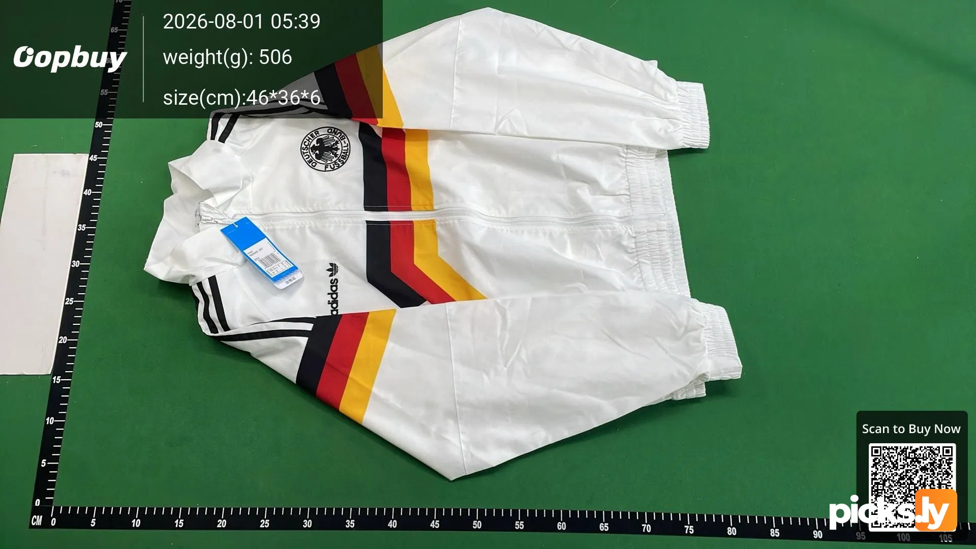 1990 Germany retro windbreaker