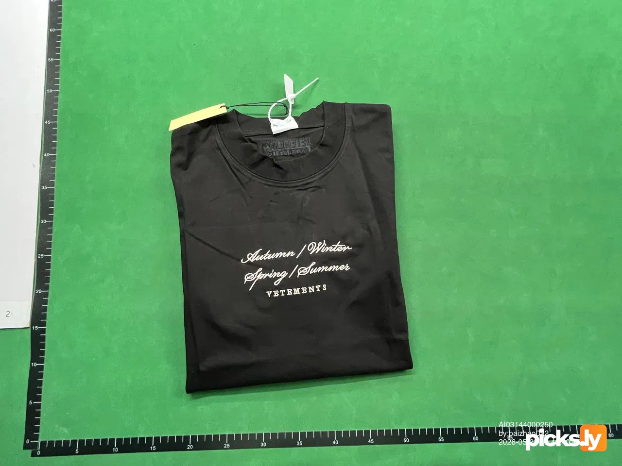 Vetements logo T S-XL V5300#