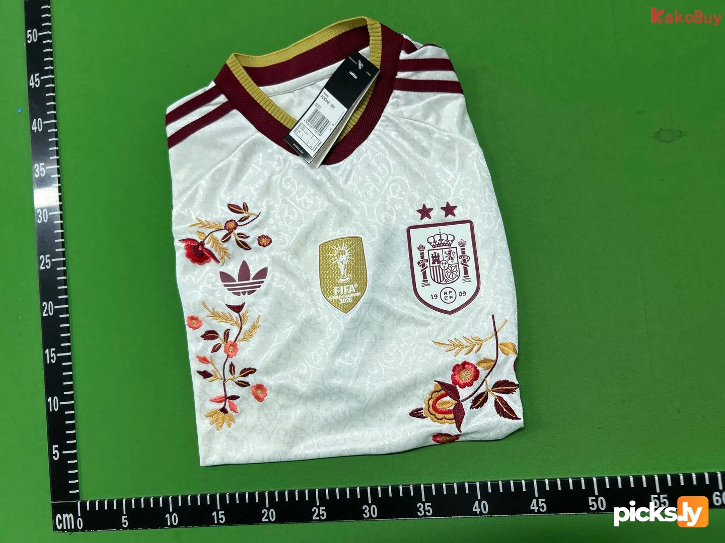2026 FIFA World Cup Spain embroidery away Player version