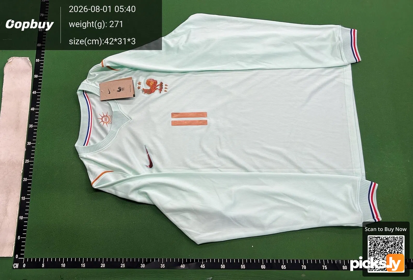 2026 FIFA World Cup France away Long sleeve Fan version