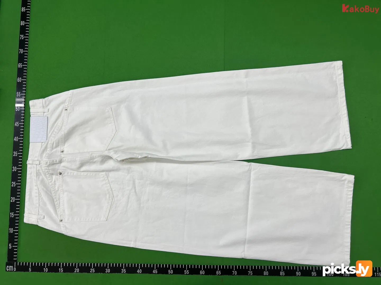 Fyredwrld white Slight bootcut denim
